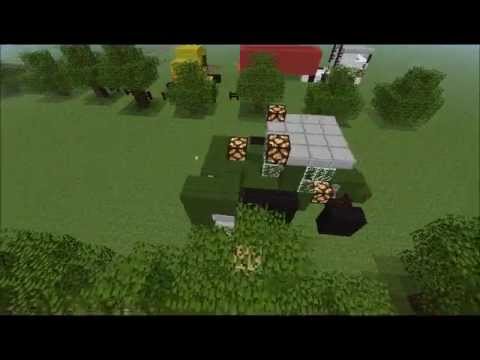 Une ferme moderne dans Minecraft