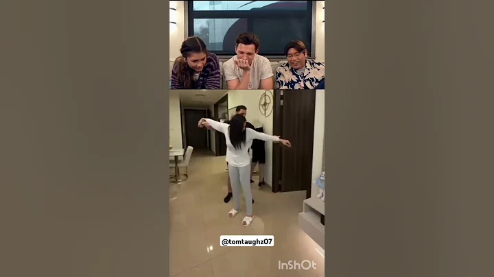 Tom Holland Reacts To Viral Videos part 15. #tomholland #funny #reaction #memes