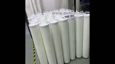 High Flow Filter Cartridge Manufacturer PULLNER FILTRATION