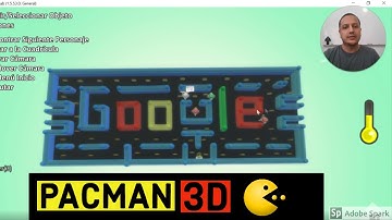 Pacman 3D versión Google con Kodu Game Lab (Paso a Paso)