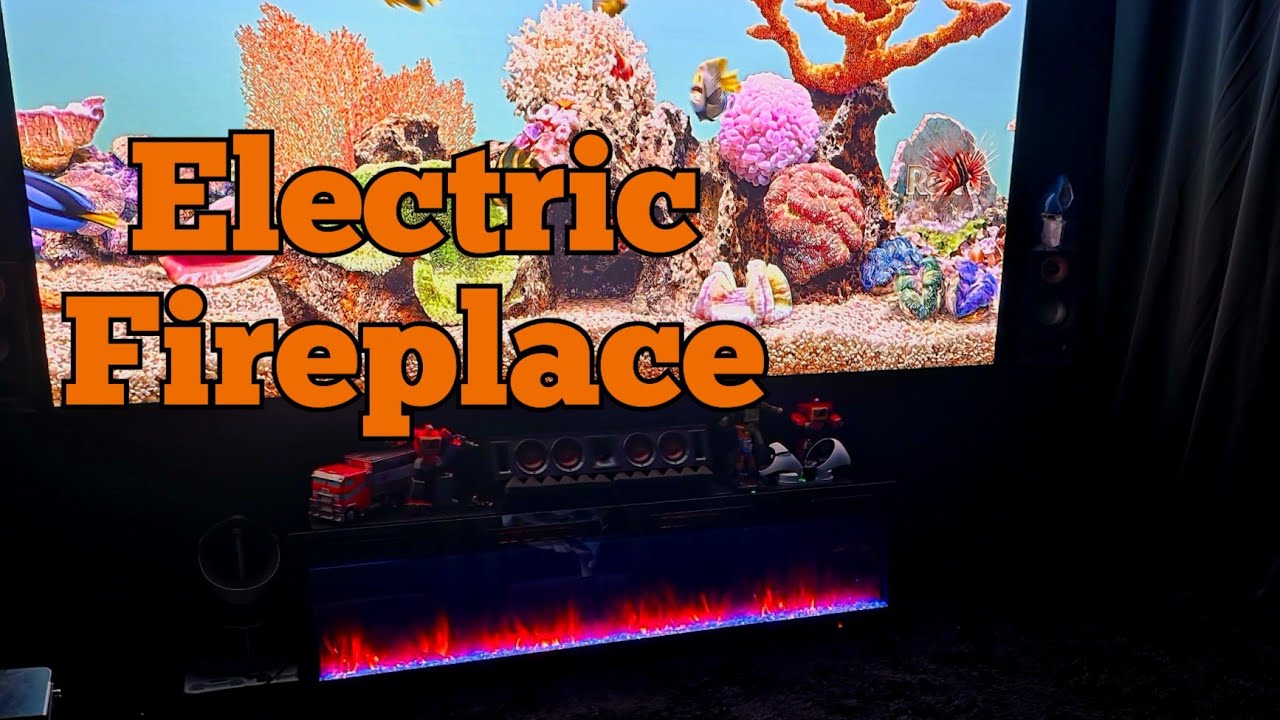 Electric Fireplace Review: Realsmart 1500W Recessed Ultra-Thin 70in Unit