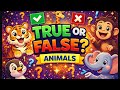 Can You Guess? True or False Game for Kids! 🧠✨