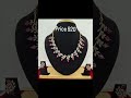 AD Stone Necklace Opening offer going on Price # 920 Order in our Website www.yuvathy.com.