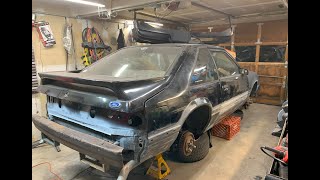 1990 MUSTANG GT MORE BODY WORK AND SANDING! by daredevil7442 89 views 5 months ago 18 minutes