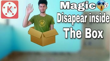 Disappear inside Box Effect with kinemaster Pro