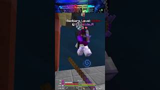 Bro Was ONE INCH Short… #shorts #minecraft #bedwars #hypixel #minecraftshorts #viral #trending #fyp