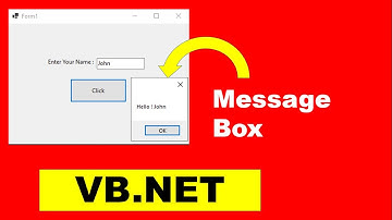 How to create MessageBox in VB.NET(Visual Basic) | single Line of code