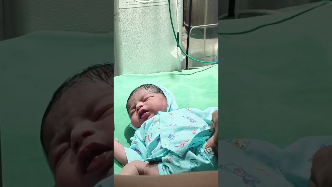 New born baby reaction😍| LSCS delivery #childrenlover #adorably #views_viral_video_subscribers_grow 