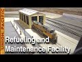 A refueling and maintenance facility on my nscale union pacific layout