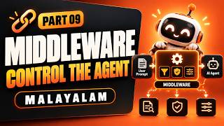 LangChain Middleware Explained | Zero to Agent #9 | Malayalam