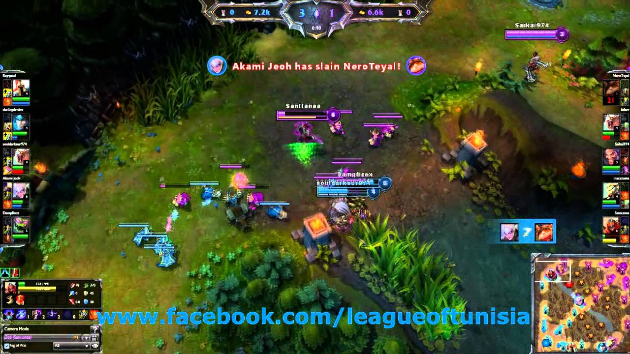 League of legends Tunisia W&F ( episode 3 )