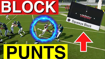 *BLOCK PUNTS EASY* How to BLOCK PUNTS like a PRO in madden 20 & madden 21!