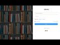 Build a Library web application with Vue JS, Node JS, and SQL or MongoDB using ScaffoldHub