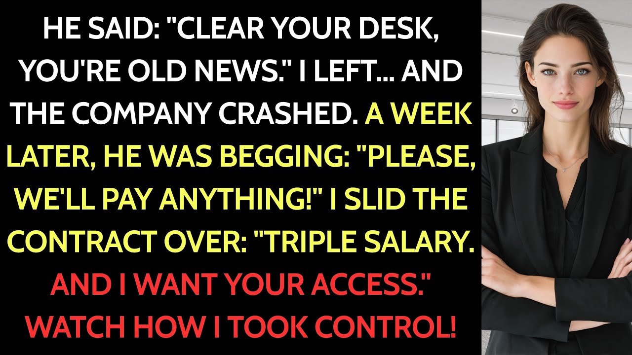 CEO Fired the Architect – Then Begged Her to Return at Triple Salary | #Revenge