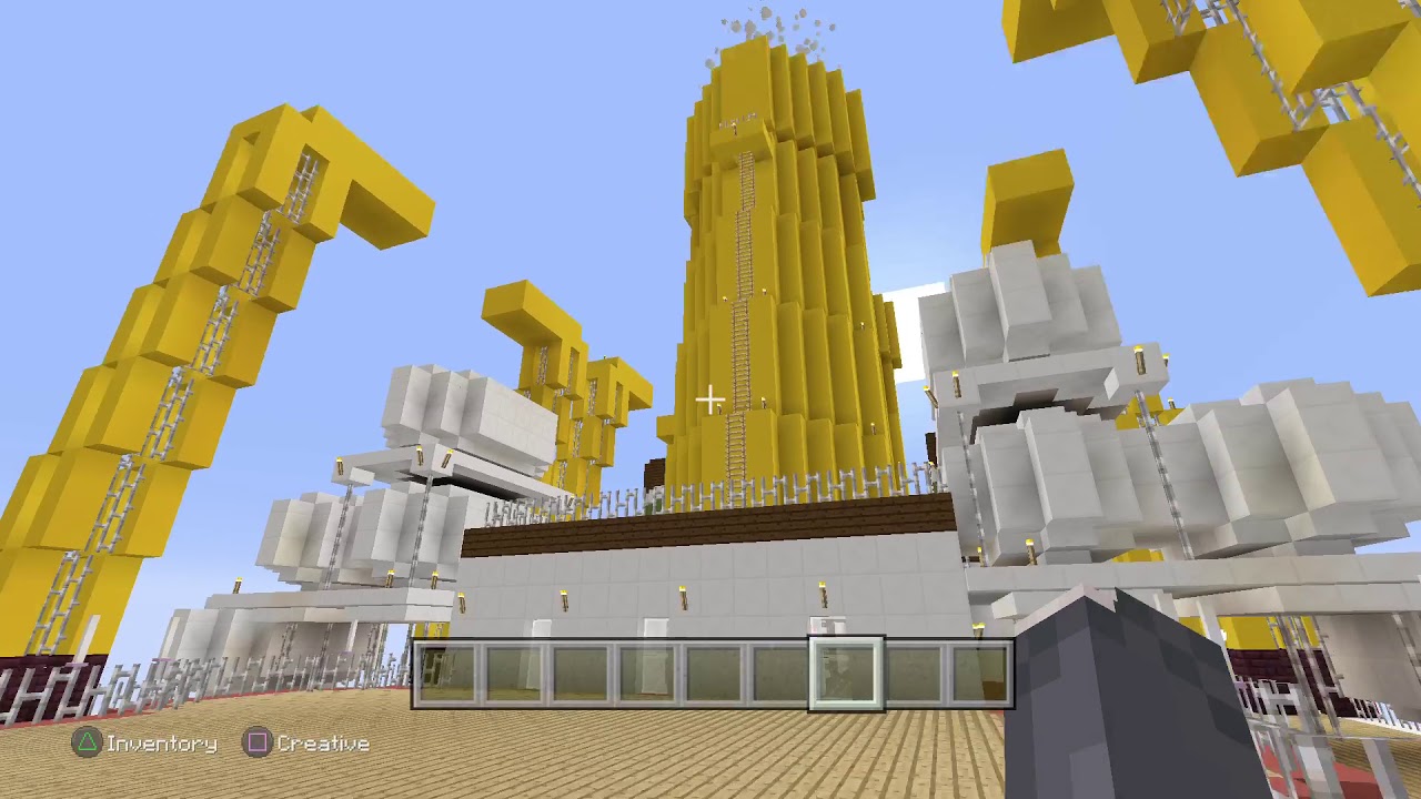 Minecraft Britannic.Tour of Boat Deck YouTube