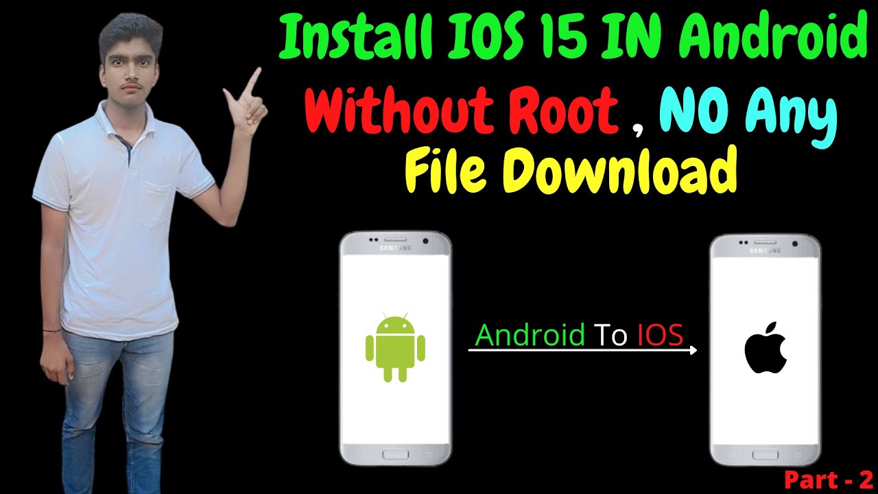 Install IOS 15 On Our Android Mobile 😱 || How to Install IOS 15 In Android Mobile || 
