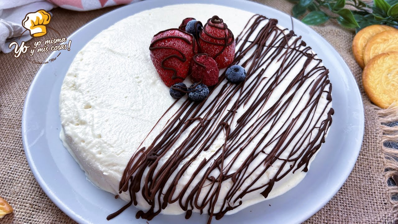 TARTA HELADA  Nadie se imaginó que sería tan FACIL ¡Sorprendente! Postre facil