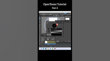 OpenToonz Animation Tutorial Part 2 | Fireball 🔥#opentoonz