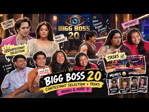 Bigg Boss 20 First Impressions 👀🔥 | Contestants, Tasks & Funny Memes