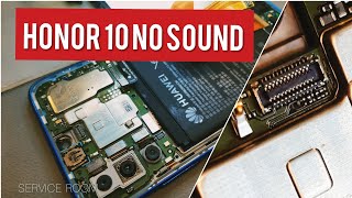 Honor 10 нет звука/no sound Honor 10i