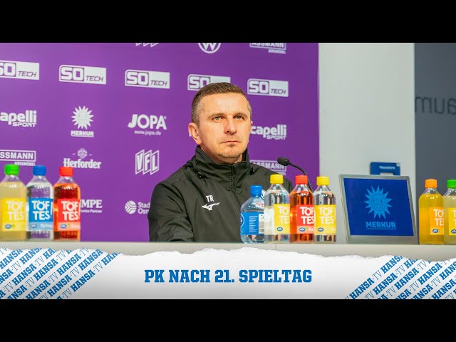 💬 PK nach dem Spiel: VfL Osnabrück vs. F.C. Hansa Rostock | 2. Bundesliga⚽