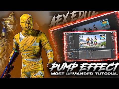 How To Create PUMP BeaT Effect| PUBGM | Adobe After Effects | AEX Edtiz
