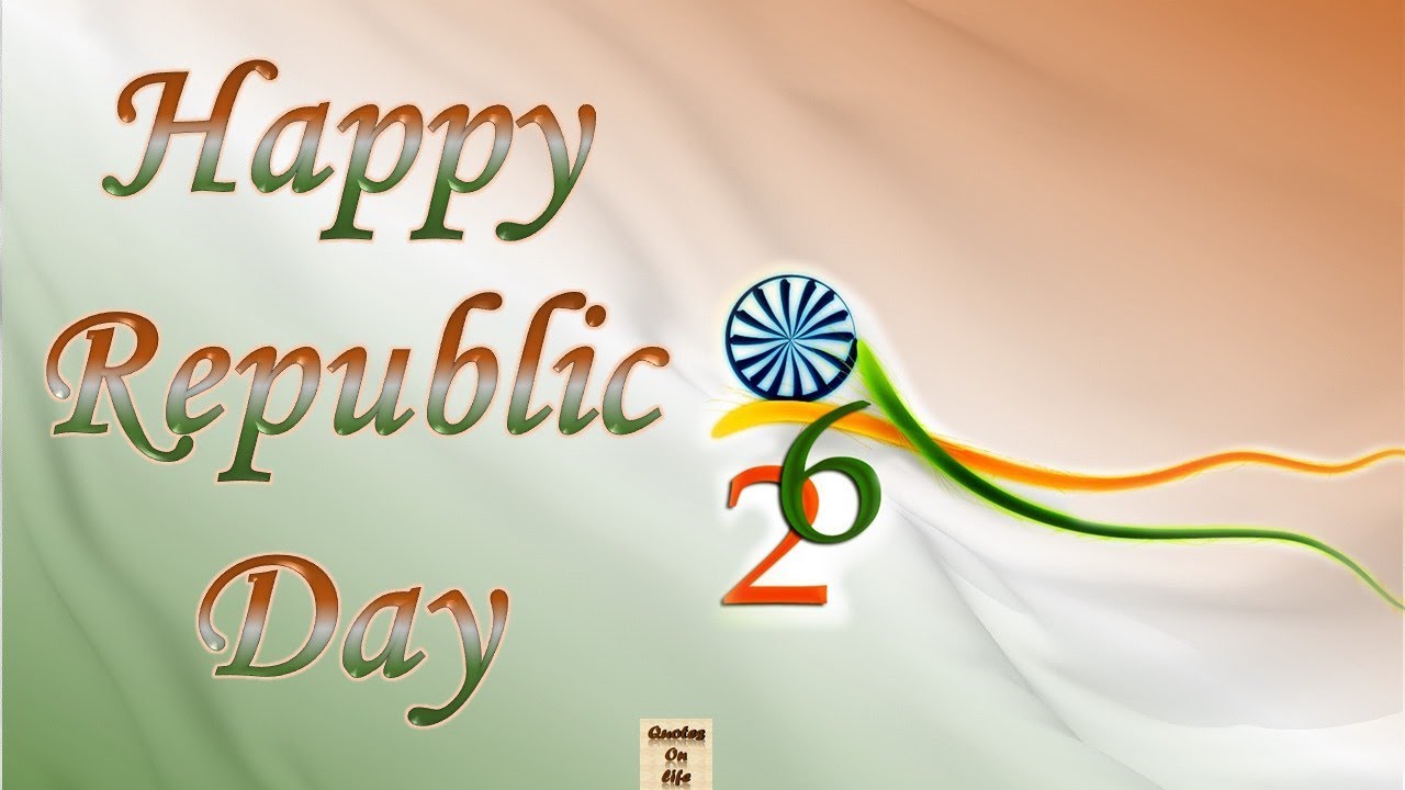 Happy Republic Day wishes animated greetings whatsapp video with quotes and messages