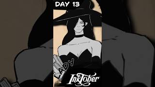 Using Inktober to Practice Character Design ✒️🎃  | Day 14 #inktober #artchallenge #Ink