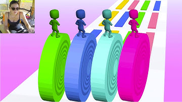 Layers Roll Gameplay All Levels iOS,Android Mobile Game Walkthrough New Update Pro Mix Level#3