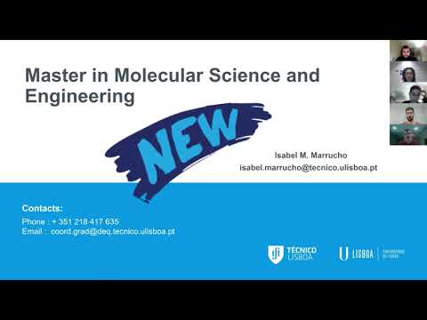 Molecular Science and Engineering (Mestrado em Química)