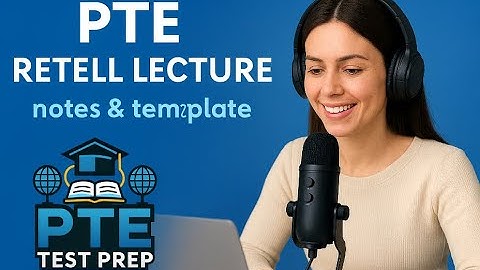 Que-3 🎓 PTE Retell Lecture | Linguistic Training | 100% Working Template