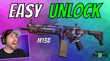 Unlock the NEW M13B Weapon Fastest Way Possible (M13B Fast Unlock Guide MW2)