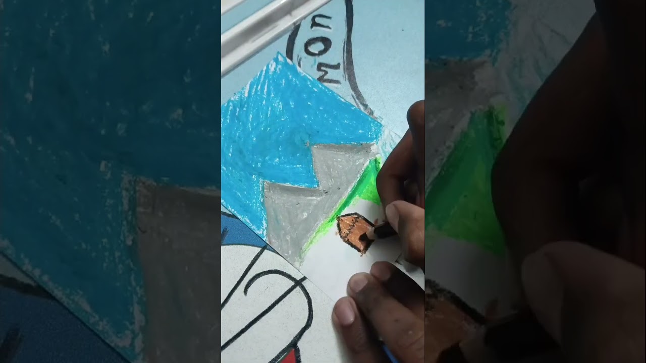 Beautiful Scenery Drawing with Pencil | Easy Landscape Drawing for Beginners😄😄