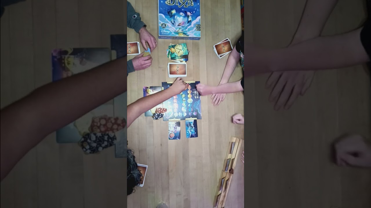 Burrow Academy Gaming! Family Game Night with Dixit Disney Edition