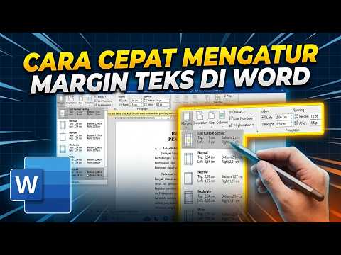 Tanpa ribet Cara mengatur Margin di mcrosoft word