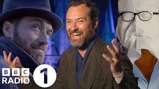 'DumbleLAW! I like it!' Jude Law on Fantastic Beasts' Dumbledore (and the magic of Mr. Napkin Head)