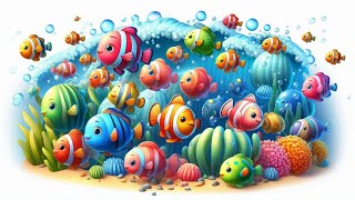 Renkli̇ Baliklar Çocuk Şarkıları Mutlu Tavşan