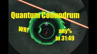 Quantum Conundrum any% speedrun in 31:49 (World Record)