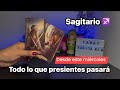 SAGITARIO | SE VAN LOS BLOQUEOS LLUEVE OPORTUNIDADES Y UNA PERSONA TE LLAMARÁ DE FORMA INESPERADA 😱
