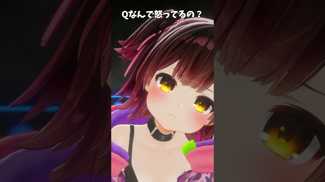 ほっぺ膨らませてどうしたの？　#vtuber #ホロライブ #ロボ子さん #hololive　#shorts