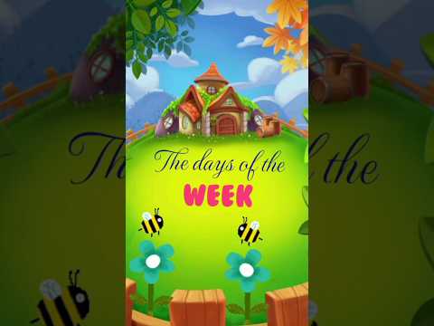 Days of the week song | shorts