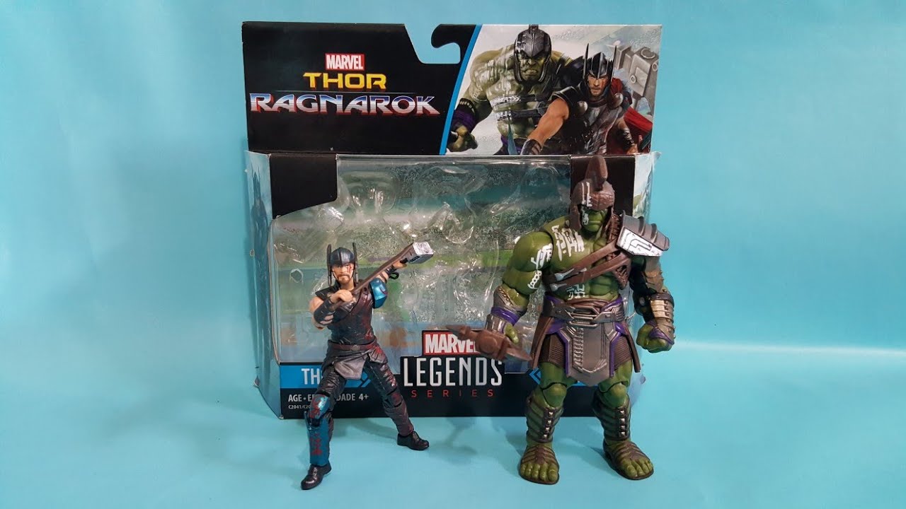 Thor e Hulk Marvel Legends Series: Thor Ragnarok - Hasbro