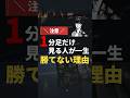 バイナリー 1分足だけ見る人が一生勝てない理由