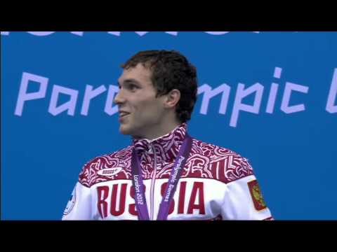 Swimming - Men's 50m Freestyle - S8 Victory Ceremony - London 2012 Paralympic Games