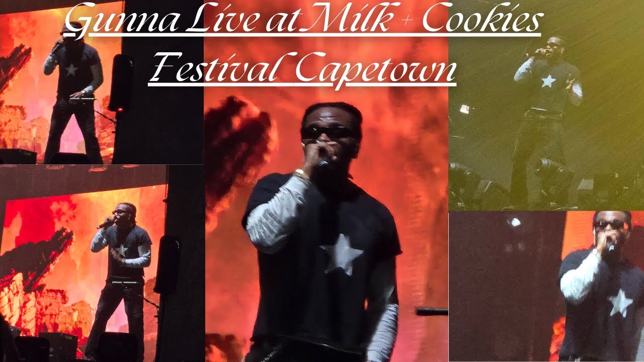 Gunna Live at Milk + Cookies Festival Capetown | Grwm | Gunna in South Africa