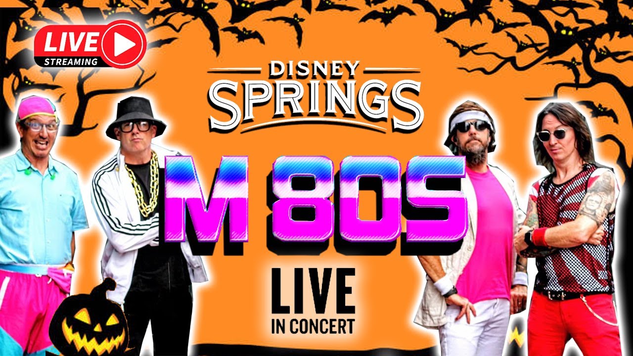 🔴 LIVE : Rocking Out with the M-80s Live in Concert - Disney Springs | Walt Disney World Live Stream