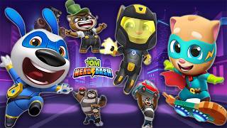 Ultimate Runner Challenge: 3 Games of My Talking Tom Hero Dash! 🦸‍♂️💥 screenshot 2