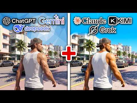 6 AIs WORK TOGETHER To Make GTA 6 From Scratch