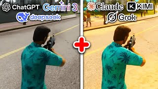 Celebrity 6 AIs WORK TOGETHER To Make GTA From Scratch Wealth