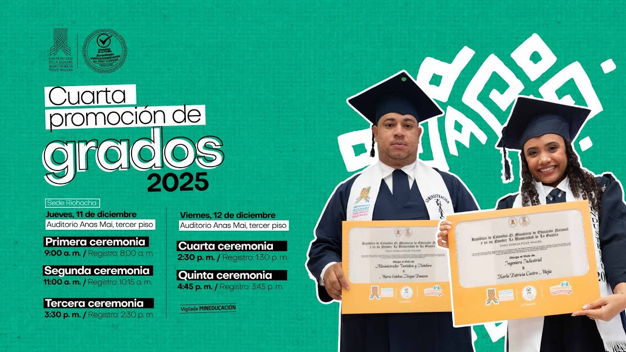 Primera ceremonia - Cuarta Promoción de grados 2025 - YouTube